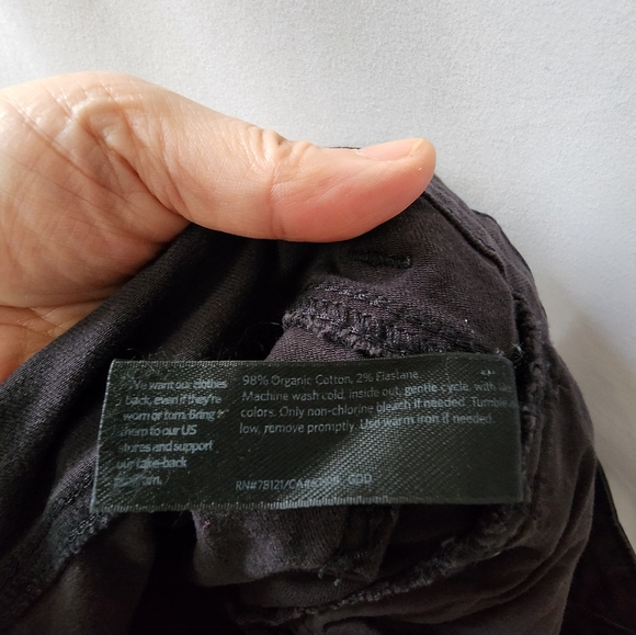 Eileen Fisher Grey Jrans. Size 12 - Picture 3 of 4